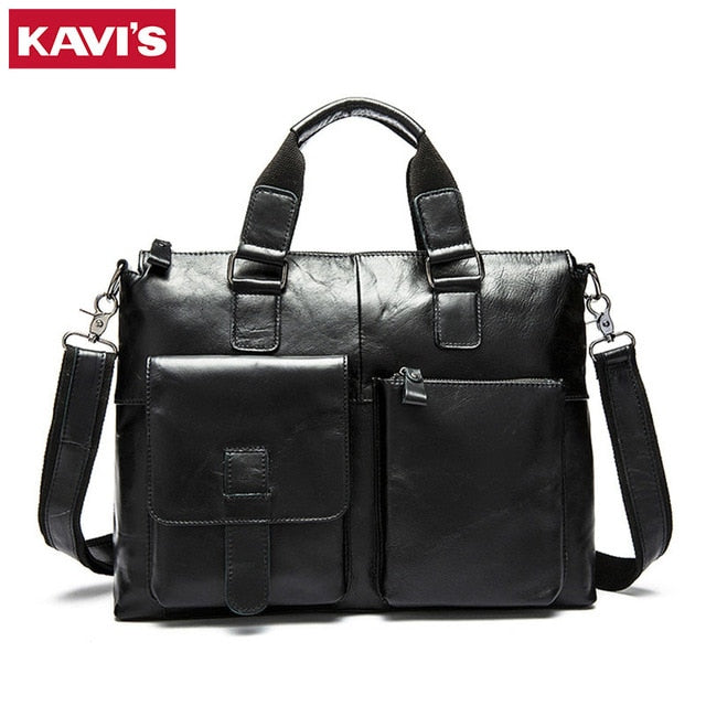 Kavis Handbag Bag Men Travel For Laptop Briefcase Male Crossbody Hand Sling O Handles Tote And