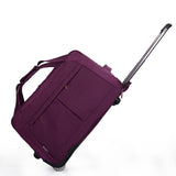 Large Size Wheel Luggage Metal Trolley Bags Women'S Travel Bag Hand Trolley Bag Travel Suitcase