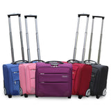 Small Mini Travel Trolley Luggage Drag Boxes Commercial 16 Inches Luggage,Black/Red,Purple,Blue