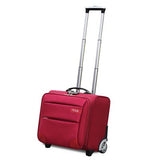 Small Mini Travel Trolley Luggage Drag Boxes Commercial 16 Inches Luggage,Black/Red,Purple,Blue