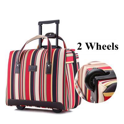 Trolley Bag With Wheels Carry On Luggage Bag On Wheels Rolling Luggage Bag Travel Boarding Bag