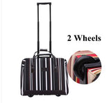 Trolley Bag With Wheels Carry On Luggage Bag On Wheels Rolling Luggage Bag Travel Boarding Bag