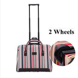 Trolley Bag With Wheels Carry On Luggage Bag On Wheels Rolling Luggage Bag Travel Boarding Bag