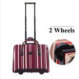 Trolley Bag With Wheels Carry On Luggage Bag On Wheels Rolling Luggage Bag Travel Boarding Bag