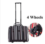 Trolley Bag With Wheels Carry On Luggage Bag On Wheels Rolling Luggage Bag Travel Boarding Bag