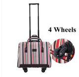 Trolley Bag With Wheels Carry On Luggage Bag On Wheels Rolling Luggage Bag Travel Boarding Bag