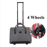 Trolley Bag With Wheels Carry On Luggage Bag On Wheels Rolling Luggage Bag Travel Boarding Bag