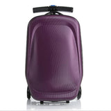 New Designe Child Scooter Luggage Suitcase With Wheels Skateboard Carry Ons Luggage Travel