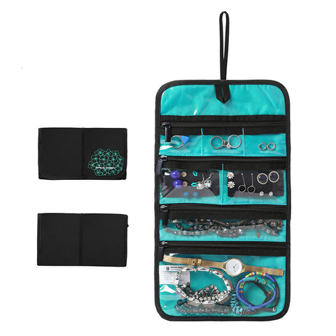 Bagsmart Travel Accessories Rolling Jewelry Bag Necklace Holder Earring Ring Pouch Bracelet Watch