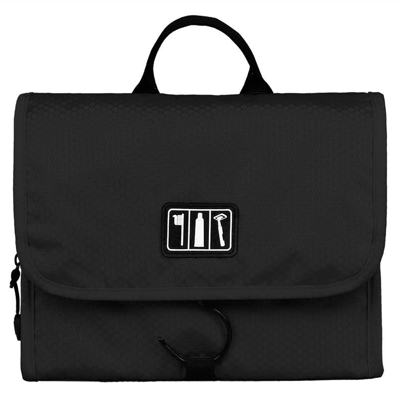 BAGSMART Waterproof Travel Toiletry Bag With Hanger Cosmetic Packing Organizer Wash Bag Makeup