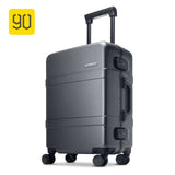 Xiaomi Ecosystem 90Fun Upgraded Aluminum Framed Suitcase Pc Spinner Wheel Carry On Hardshell