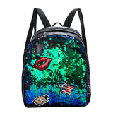 Bling Sequins Paillette Backpack Purse Casual Daypacks Handbags For Girls Women