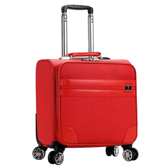 16 Inch Rolling Luggage Suitcase Boarding Case Travel Luggage Spinner ...