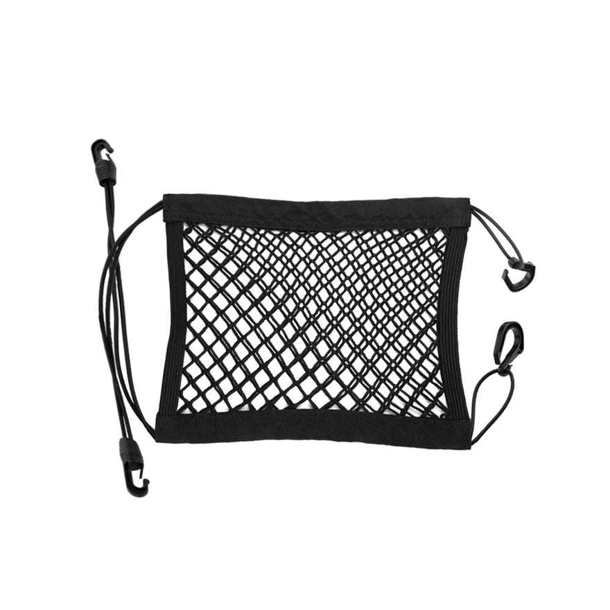 Aozbz Car-Styling Car Elastic Mesh Net Trunk Bag Organizer Nets With Hook For Purse Bag Phone