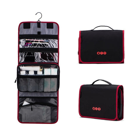 Bagsmart New Travel Pouch Waterproof Portable Toiletry Kit Bag Women Cosmetic Organizer Pouch