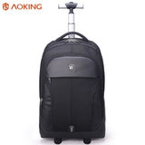 Aoking Men'S Abs Trolley Luggage Travel Bags Large Capacity Trolley Bags Waterproof Carry-On Bags
