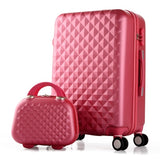 14+20 Inch Hello Kitty Suitcase,Spinner Rolling Luggage,Suitcases On Wheels,Trolley Luggage