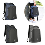 Men'S Waterproof Charging Backpack Business Satchel Bag Large Capacity Laptop Backpack With Usb