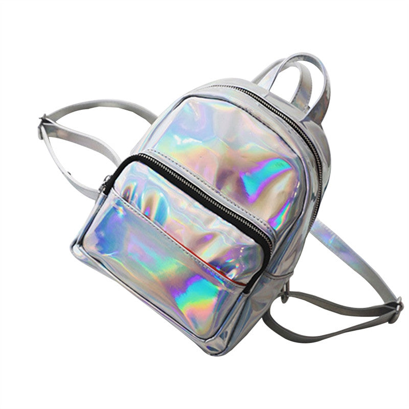 Walmart Holographic Rucksack Clear Holographic Mini Backpack Shop