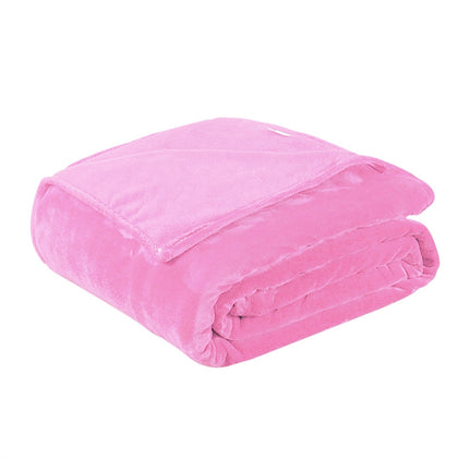 Thick Blankets Flannel Fleece Blanket Lightweight Warm Bed Blanket
