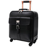 Cowhide Genuine Leather Trolley Luggage Commercial 16 20Luggage Travel Bag Luggage Male