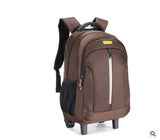 Men Travel Luggage Trolley Backpacks On Wheels Luggage Trolley Bags Women Business Mochilas On