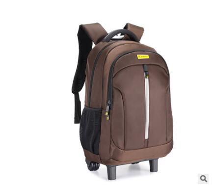 Men Travel Luggage Trolley Backpacks On Wheels Luggage Trolley Bags Women Business Mochilas On