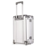 Letrend 100% Aluminum-Magnesium Alloy Rolling Luggage Spinner Trolley Travel Bag 20 Inch Men
