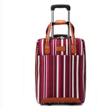 Women Travel Luggage Bag Cabin Luggage Suitcase Trolley Bag With Wheels Carry On Luggage Bag