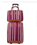 Women Travel Luggage Bag Cabin Luggage Suitcase Trolley Bag With Wheels Carry On Luggage Bag