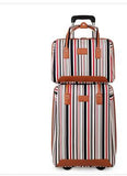 Women Travel Luggage Bag Cabin Luggage Suitcase Trolley Bag With Wheels Carry On Luggage Bag