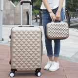Trolley Luggage Picture Box Travel Bag Luggage Universal Wheels Female14 20 24  28 Sets,High