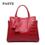 New 2017 Women Leather Shoulder Bag Shell Bags Casual Handbags Small Messenger Bag Fashion 100%