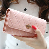 Lady Women Clutch Long Purse Leather Wallet Card Holder Handbag Bags