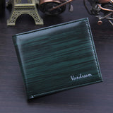 Men Bifold Business Leather Wallet  Id Credit Card Holder Purse Pockets