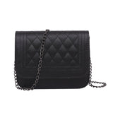 Mara'S Dream 2018 Pu Leather Women Messenger Bag Plaid Ladies Crossbody Bag Chain Trendy Candy