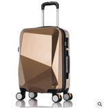 20 Inch Travel Trolley Luggage Suitcase 24" Pc Trolley Bags On Wheels Wheeled Travel Case
