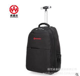 Wheeled Rolling Backpacks Travel Trolley Rolling Bags Men Nylon Travel Trolley Luggagebag  Business