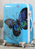 Women Travel Luggage Case Spinner Suitcase Men Travel Rolling Case On Wheels 20 24 Inch Lady Travel