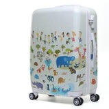 Women Travel Luggage Case Spinner Suitcase Men Travel Rolling Case On Wheels 20 24 Inch Lady Travel