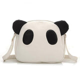 Women'S Fashion Cute Panda  Leather Handbag Crossbody Shoulder Bags