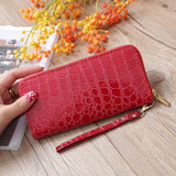 Fashion Women Stone Road Wallet Coin Bag Purse Phone Bag