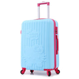 24 Inch,Travel Suitcases,Spinner Rolling Luggage Set,Hello Kitty Suitcase Set,Abs Luggage
