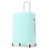 24 Inch,Travel Suitcases,Spinner Rolling Luggage Set,Hello Kitty Suitcase Set,Abs Luggage