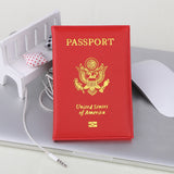 Passport Holder Protector Wallet Business Card Soft Passport Cover
