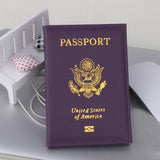Passport Holder Protector Wallet Business Card Soft Passport Cover