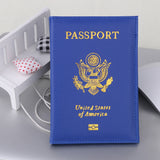 Passport Holder Protector Wallet Business Card Soft Passport Cover