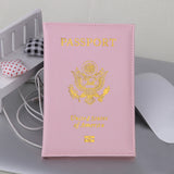 Passport Holder Protector Wallet Business Card Soft Passport Cover