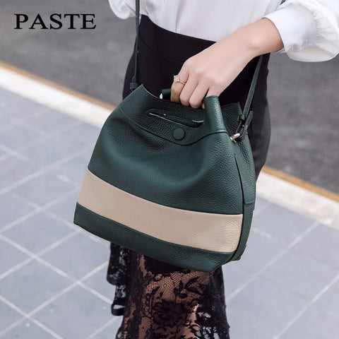 Top Quality Brand Designer 2017 Women'S Genuine Leather Vintage Single Shoulder Bag Women Crossbody