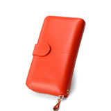 Women Wallet Female Purse Women Leather Wallet Long Trifold Coin Purse Card Holder Money Clutch